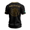 thumbnail image 4 of 2026 New Mexico Soccer Jersey Adult, Mexican Jersey Soccer T-Shirt, Mexico National Team Pattern Crew Neck Short Sleeve Athletic Casual Football Top for Adult, 4 of 6
