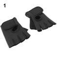 thumbnail image 2 of Windfall Ergonomic Breathable Half Finger Weight Lifting Gloves, Unisex, Nylon & Rubber, S, 2 of 7