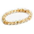 thumbnail image 1 of 8mm Natural Gold Rutilated Quartz Titanium Wealthy Round Beads Women Men Bracelet AAAA, 1 of 2