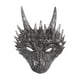 thumbnail image 1 of Disfraz De Cosplay Con Máscara De Dragón, Tocado Novedoso Para Juegos De Rol, Fiesta De Cumpleaños, Color Plateado Plata, 1 of 10