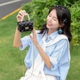 thumbnail image 4 of Bolsos cruzados para niñas pequeñas Bolso de mano para niños pequeños Mini bolso de hombro informal tipo mensajero para niños, 4 of 5