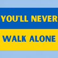 thumbnail image 3 of CafePress - You'Ll Never Walk Alone Pro Ukraine T Shirt - Men's Classic Graphic T-Shirt, 3 of 4