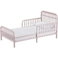 thumbnail image 6 of Little Seeds Monarch Hill Ivy Metal Toddler Bed, Pink, 6 of 23