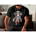 thumbnail image 3 of Funny Astronaut Monkey Cosmonaut Space Galaxy Lover Gift T-Shirt Astronaut Monkey Space Birthday Holiday Presents Tshirt, 3 of 10