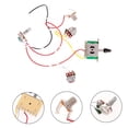 thumbnail image 4 of STRANDCHIC 1Set Guitar Circuit Wiring Metal Electric Guitar Hardware Black For Musicians, 4 of 8