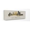 thumbnail image 2 of Stupell  Los Angeles Skyline Silhouette Stretched Canvas Wall Art, 2 of 4