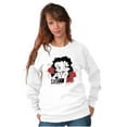 thumbnail image 4 of Betty Boop Sassy Flirty Cartoon Women Plus Size Sweatshirt Brisco Brands 5X, 4 of 6