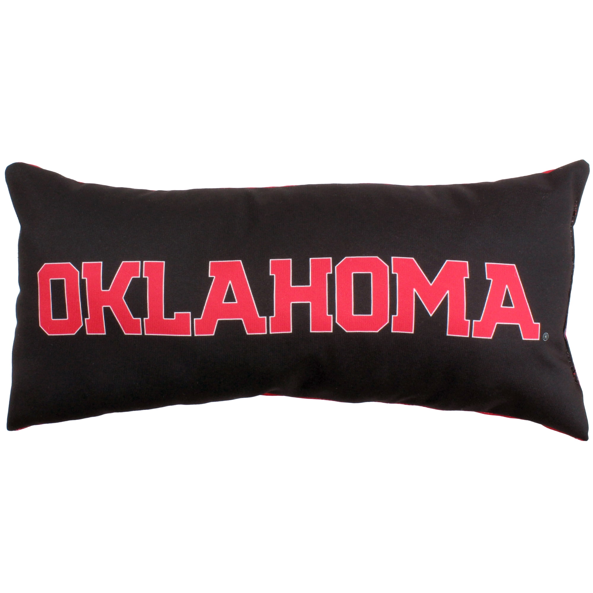 College Covers 16" x 6" Oklahoma Sooners Polyester Bolster Pillow