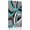 Turquoise, variant on Canvas Wall Art, Turquoise Geometric Framed Canvas Prints for Bathroom Kitchen, Grey Classic Abstract Lines Striped Gallery Wrapped Wall Decor for Home Office, Gifts, 10"x10" Ship Next Day