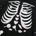 thumbnail image 6 of ATAIKU My First Halloween Bat Bodysuit Baby Girls Boys Skeleton Jumpsuit Infant Onesies Hat Set, 6 of 13