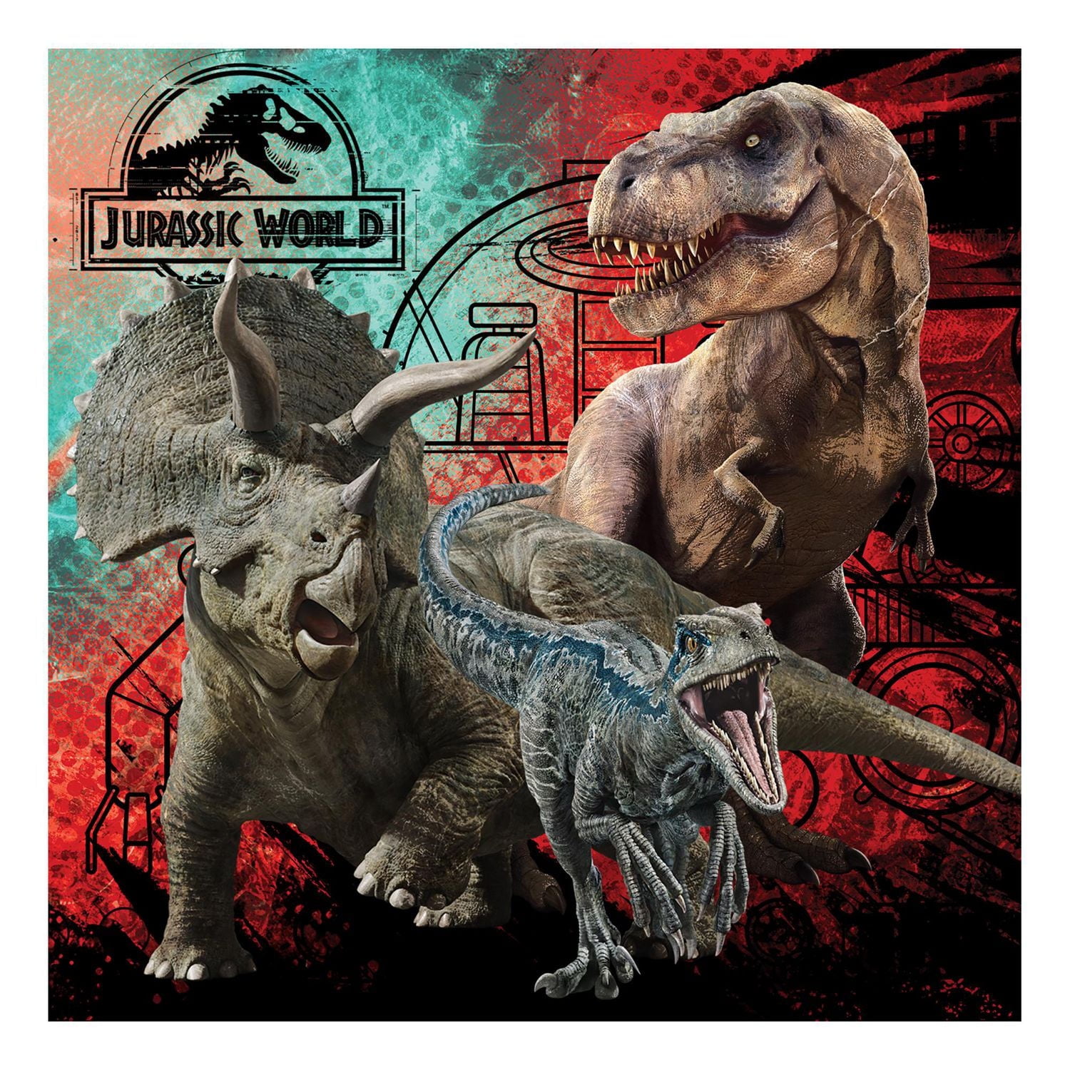 Jurassic World 12 X 12 Décor Pillow