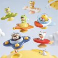 thumbnail image 2 of Gyroscope Kids Gifts Suction Cup Gyroscope Dining Table Toy Dustproof Coax Baby Artifact, 2 of 5
