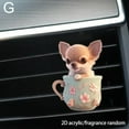thumbnail image 1 of Car Forair Conditioning Forair Outlet Clip Animal Aromatherapy Car Interior O0, 1 of 8