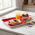 thumbnail image 5 of Cook with Color Melamine Serving Tray, Lightweight Plastic Tray for Serving Food and Drinks, One Nation Under God, 5 of 5