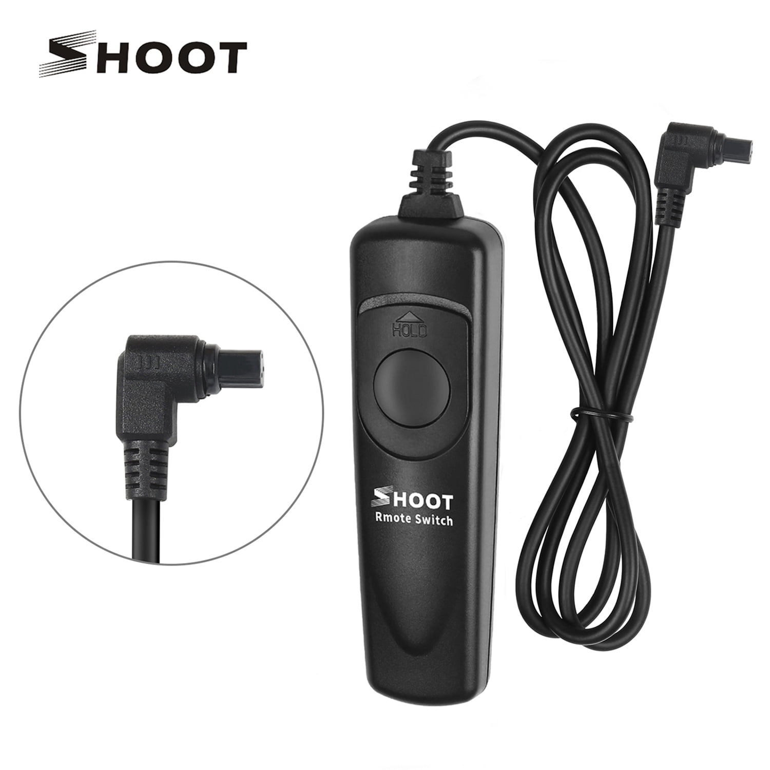 SHOOT Camera Timer Remote Control Shutter Release Wired Comptible with