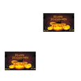 thumbnail image 4 of Kearding Oxford Cloth Halloween Banner portátil plegable colgante elegante reutilizable interior exterior hogar jardín parque bandera signo Tipo 2 2piezas, 4 of 6
