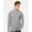 Heather Grey, variant on Tultex - Unisex Poly-Rich Long Sleeve T-Shirt - 242 - Black - Size: XL