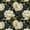Cream White Sage, variant on Erosebridal Traditional Flower Twin Quilt Set, Retro Floral Twin Coverlet Set, Black Reversible, Cream White Sage, 2 Pieces (1 Bedspread and 1 Pillowcase)