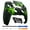 Green, variant on LUNA Replacement Front Shell Touchpad Dark Carnival for ps5 Controller BDM-010/020/030/040