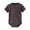 Dark Gray, variant on REDARER Baby Boys Ribbed Romper, Short-Sleeve Bodysuit with Round Neck, Soft Comfortable for Everyday Wear,12-18 Months