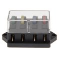 thumbnail image 2 of Soporte de bloque de caja de diseno de cuchilla estándar de Ehuebsd circuito de 4 vías 12V24V + fusible, 2 of 6