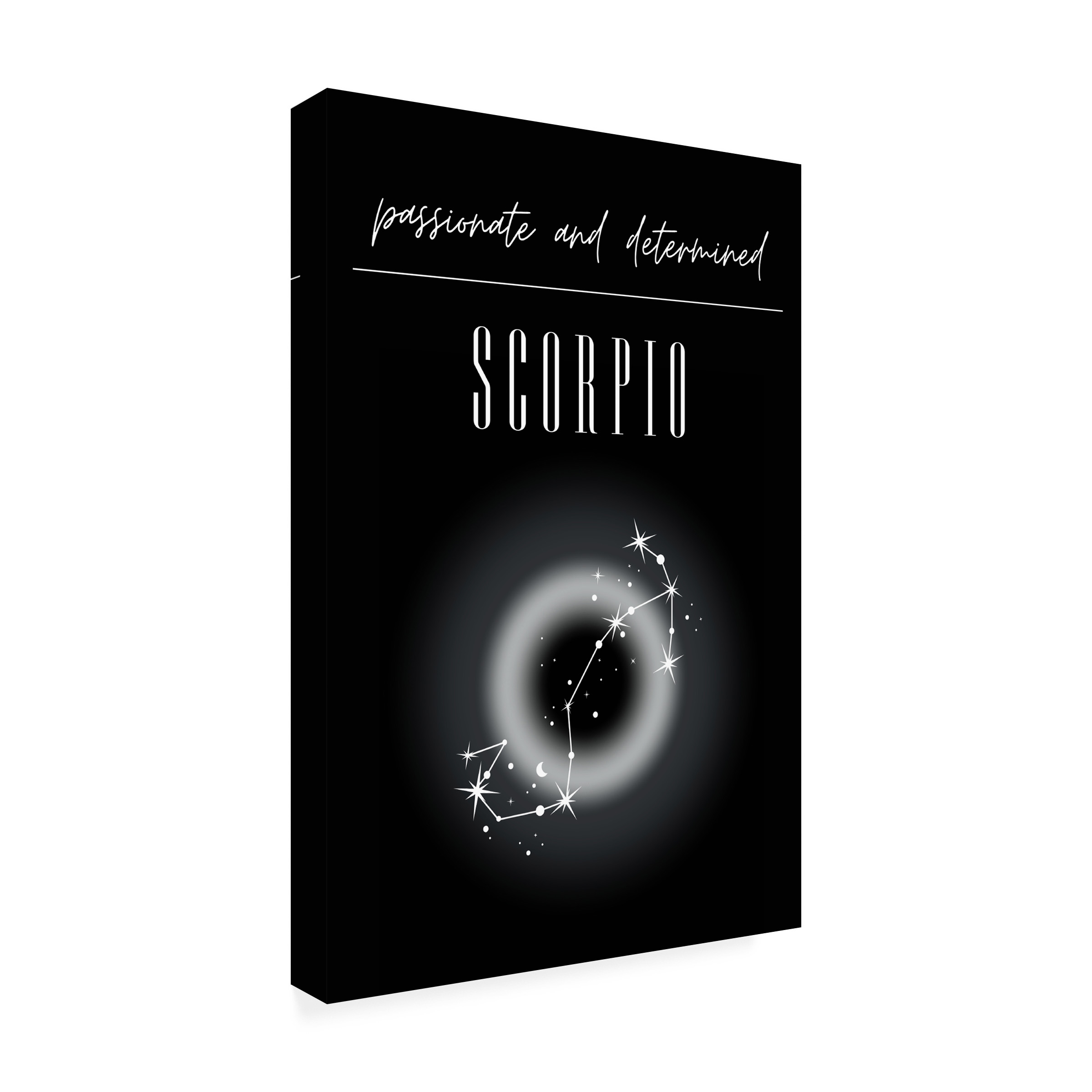 Amelie 'Scorpio Zodiac Print Art' Canvas Art