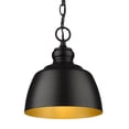 thumbnail image 4 of Holmes 1-Light Mini Pendant in Matte Black and Matte Black, 4 of 4