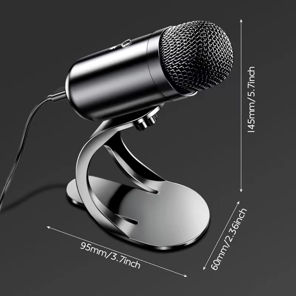 Popu Pine USB Condenser Desktop Microphone photo 2