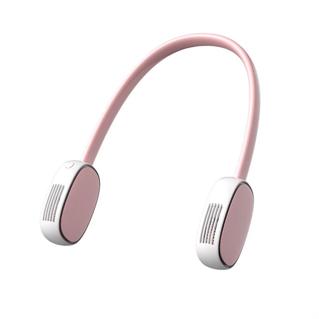 Inteprter Ventilador de cuello portátil, manos libres, sin aspas, 360 °, ventilador colgante de refrigeración, recargable por USB, ventilador Electrodomésticos Numero 3