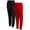 Black/Red, variant on Southpole Boys Sweatpants - Soft Fleece Athletic Joggers for Boys with Drawstring Waistband 2 Pack