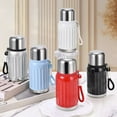 thumbnail image 7 of Stainless Steel Travel Mug, Insulated Water Bottle, 600ml Hot Cold Drink Container, Leakproof Non-slip Grip, Long-lasting Temperature Retention, 7 of 7