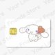 thumbnail image 1 of Cinta adhesiva Kawaii Sanrios Cinnamoroll Poker, película adhesiva de piel para tarjetas de crédito, pegatinas impermeables, Chip grande y pequeño, accesorios para tarjetas de débito, 1 of 4