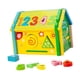 thumbnail image 1 of Caja clasificadora de formas, cubo de actividades, madera, interactivo, aprendizaje temprano, para niños y niñas Sin mazo, 1 of 9