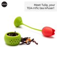 thumbnail image 3 of Infusor de té OTOTO Cute Tulip, hojas sueltas, para té, 3 of 7