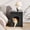 Black, variant on Bifanuo Weatherproof Outdoor Cat House - Insulated Resin Shelter for Indoor & Feral Cats