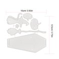 thumbnail image 4 of SEWACC  Cutting Die for DIY Use High Carbon Steel Sturdy and Durable Craft Tool 4.5 Inch, 4 of 8