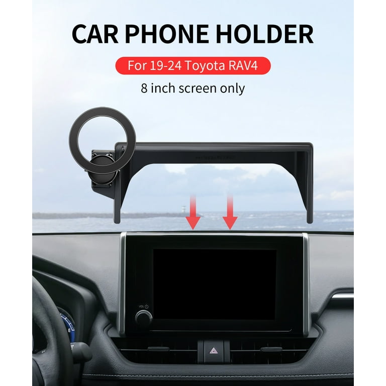 Car Mount Toyota Rav4 Cell Phone Holder Left Pillar Mount For