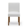 thumbnail image 5 of Chesnee Dining Chair with Short Slipcover, Bone MB2405-01 (2 Pack), 5 of 7