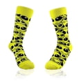 thumbnail image 7 of Alien Face Pattern Socks from the Sock Panda (Adult Small - Shoe Sizes 2-5), 7 of 7