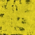 thumbnail image 1 of Ahgly Company Machine Washable Indoor Square Persian Yellow Bohemian Area Rugs, 8' Square, 1 of 4