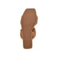 thumbnail image 4 of NINE WEST Womens Brown 1" Platform Padded Nessie Casual 10 M, 4 of 4