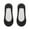 Black, variant on Women's Thin No Show Low Cut Liners Socks For Loafer Hidden Breathable Non Winter Gear for Toddler Girl
