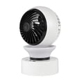 thumbnail image 2 of Ventilador de circulación de aire circulante con oscilación automática de 120  degree Ventilador de escritorio inalámbrico con luz de respiración 3 Negro BLESIY circulador de aire, 2 of 6