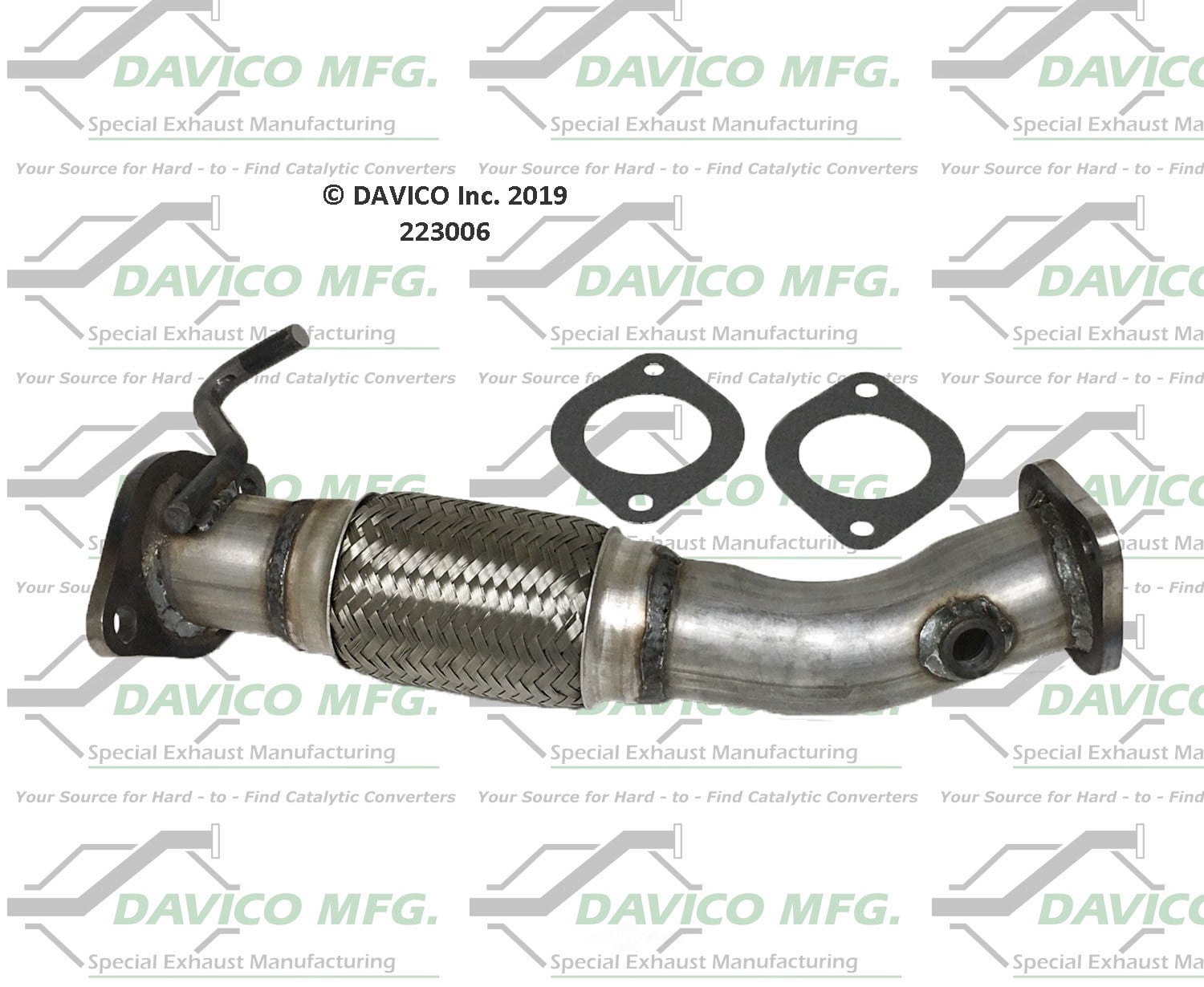 Davico Mfg 223006 Exact-Fit Exhaust Pipe