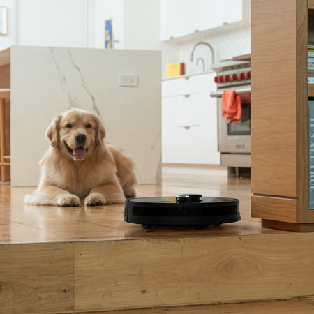 bObsweep - Dustin Wi-Fi Connected Self-Emptying Robot Vacuum and Mop - Night