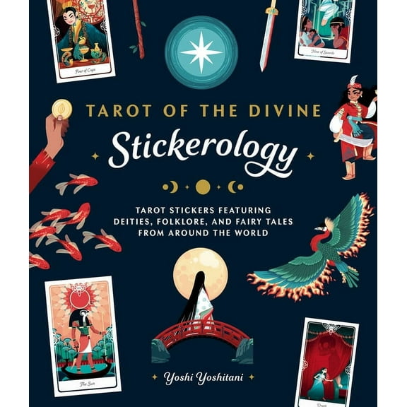 Tarot of the Divine Stickerology: Tarot Stickers Featuring Deities, Folklore, and Fairy Tales from Around the World: Tar, (Paperback)