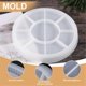 thumbnail image 5 of Silicone Tray Mold Round DIY Resin Round Tray Mold Flexible Silicone Molds for Jewelry Dish Box Tray, 5 of 5