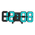 thumbnail image 4 of Reloj de pared 3D LED perfecl digital con fecha y temperatura despertador para Dormitorio, 4 of 8