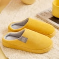 thumbnail image 2 of Zapatillas forradas de felpa para mujer, zapatos borrosos cálidos para dormitorio interior de invierno, zapatillas silenciosas para el hogar, 2 of 8
