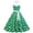 Glisme Green102, variant on Casual Dresses For Women Polka Dot Dress For Women Polka Dot Party Dresses A Line Neck Swing Dress With Belt Blue Sundress Birthday Dresses